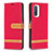 Coque Portefeuille Livre Cuir Etui Clapet B16F pour Xiaomi Mi 11X 5G Rouge