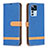 Coque Portefeuille Livre Cuir Etui Clapet B16F pour Xiaomi Mi 12T Pro 5G Bleu