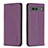 Coque Portefeuille Livre Cuir Etui Clapet B17F pour Google Pixel 7a 5G Violet