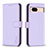 Coque Portefeuille Livre Cuir Etui Clapet B17F pour Google Pixel 8a 5G Violet Clair