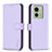 Coque Portefeuille Livre Cuir Etui Clapet B17F pour Motorola Moto Edge (2023) 5G Violet Clair