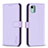 Coque Portefeuille Livre Cuir Etui Clapet B17F pour Nokia C12 Plus Violet Clair