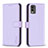 Coque Portefeuille Livre Cuir Etui Clapet B17F pour Nokia C210 Violet Clair