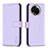 Coque Portefeuille Livre Cuir Etui Clapet B17F pour Realme 11 5G Violet Clair