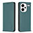 Coque Portefeuille Livre Cuir Etui Clapet B17F pour Xiaomi Redmi Note 13 Pro+ Plus 5G Vert