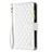 Coque Portefeuille Livre Cuir Etui Clapet B18F pour Oppo A2 5G Blanc