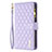 Coque Portefeuille Livre Cuir Etui Clapet B18F pour Oppo A2 5G Violet