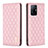 Coque Portefeuille Livre Cuir Etui Clapet B19F pour Xiaomi Mi 11T 5G Or Rose