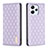 Coque Portefeuille Livre Cuir Etui Clapet B19F pour Xiaomi Redmi 12 4G Violet