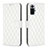 Coque Portefeuille Livre Cuir Etui Clapet B19F pour Xiaomi Redmi Note 10 Pro 4G Blanc