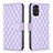 Coque Portefeuille Livre Cuir Etui Clapet B19F pour Xiaomi Redmi Note 11 4G (2022) Violet