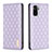 Coque Portefeuille Livre Cuir Etui Clapet B19F pour Xiaomi Redmi Note 11 SE India 4G Violet