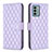 Coque Portefeuille Livre Cuir Etui Clapet B20F pour Nokia G22 Violet