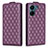 Coque Portefeuille Livre Cuir Etui Clapet B20F pour Xiaomi Redmi 13C Violet