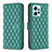 Coque Portefeuille Livre Cuir Etui Clapet B20F pour Xiaomi Redmi Note 12 4G Vert