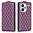 Coque Portefeuille Livre Cuir Etui Clapet B20F pour Xiaomi Redmi Note 13 Pro+ Plus 5G Violet