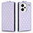 Coque Portefeuille Livre Cuir Etui Clapet B20F pour Xiaomi Redmi Note 13 Pro+ Plus 5G Violet Clair