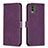 Coque Portefeuille Livre Cuir Etui Clapet B21F pour Nokia C32 Violet