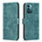 Coque Portefeuille Livre Cuir Etui Clapet B21F pour Nokia G11 Vert