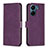 Coque Portefeuille Livre Cuir Etui Clapet B21F pour Xiaomi Poco C65 Violet