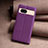 Coque Portefeuille Livre Cuir Etui Clapet B22F pour Google Pixel 8a 5G Violet