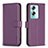 Coque Portefeuille Livre Cuir Etui Clapet B22F pour Oppo A2 5G Violet