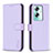 Coque Portefeuille Livre Cuir Etui Clapet B22F pour Oppo A2 5G Violet Clair