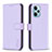 Coque Portefeuille Livre Cuir Etui Clapet B22F pour Xiaomi Redmi Note 12 Turbo 5G Violet Clair