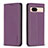 Coque Portefeuille Livre Cuir Etui Clapet B23F pour Google Pixel 8a 5G Violet