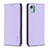 Coque Portefeuille Livre Cuir Etui Clapet B23F pour Nokia C12 Plus Violet Clair