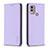 Coque Portefeuille Livre Cuir Etui Clapet B23F pour Nokia C22 Violet Clair