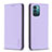 Coque Portefeuille Livre Cuir Etui Clapet B23F pour Nokia G11 Violet Clair