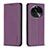 Coque Portefeuille Livre Cuir Etui Clapet B24F pour Oppo Find X6 5G Violet