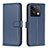 Coque Portefeuille Livre Cuir Etui Clapet B24F pour Xiaomi Redmi Note 13 5G Bleu