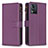 Coque Portefeuille Livre Cuir Etui Clapet B25F pour Motorola Moto E13 Violet