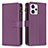 Coque Portefeuille Livre Cuir Etui Clapet B25F pour Motorola Moto G13 Violet