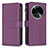 Coque Portefeuille Livre Cuir Etui Clapet B25F pour Oppo Find X6 Pro 5G Violet