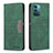 Coque Portefeuille Livre Cuir Etui Clapet B26F pour Nokia G21 Vert