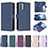 Coque Portefeuille Livre Cuir Etui Clapet B27F pour Nokia G22 Petit