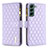 Coque Portefeuille Livre Cuir Etui Clapet BF1 pour Samsung Galaxy S23 5G Violet