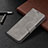 Coque Portefeuille Livre Cuir Etui Clapet BF1 pour Xiaomi Redmi Note 10 Pro 4G Gris