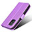 Coque Portefeuille Livre Cuir Etui Clapet BY1 pour Asus Zenfone 8 ZS590KS Violet