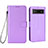 Coque Portefeuille Livre Cuir Etui Clapet BY1 pour Google Pixel 6a 5G Violet