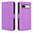 Coque Portefeuille Livre Cuir Etui Clapet BY1 pour Google Pixel 7a 5G Violet