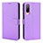 Coque Portefeuille Livre Cuir Etui Clapet BY1 pour HTC Desire 22 Pro 5G Violet