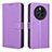 Coque Portefeuille Livre Cuir Etui Clapet BY1 pour Huawei Mate 50E Violet