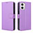 Coque Portefeuille Livre Cuir Etui Clapet BY1 pour Motorola Moto G 5G (2023) Violet