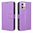 Coque Portefeuille Livre Cuir Etui Clapet BY1 pour Motorola Moto G Stylus (2023) 4G Violet