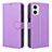 Coque Portefeuille Livre Cuir Etui Clapet BY1 pour Motorola Moto G53j 5G Violet