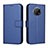 Coque Portefeuille Livre Cuir Etui Clapet BY1 pour Nokia G300 5G Bleu